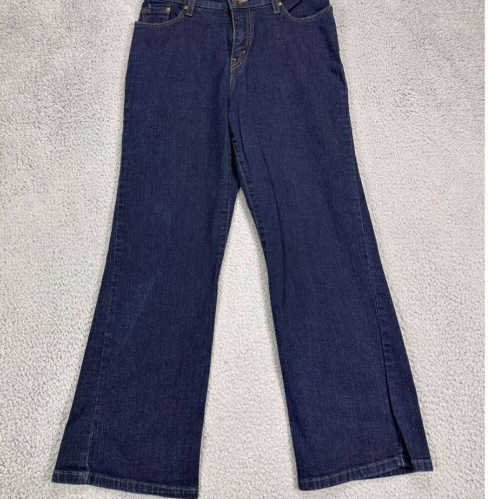 Levis 512 Jeans Womens 14 M Blue Perfectly Slimming Bootcut Denim Western‎